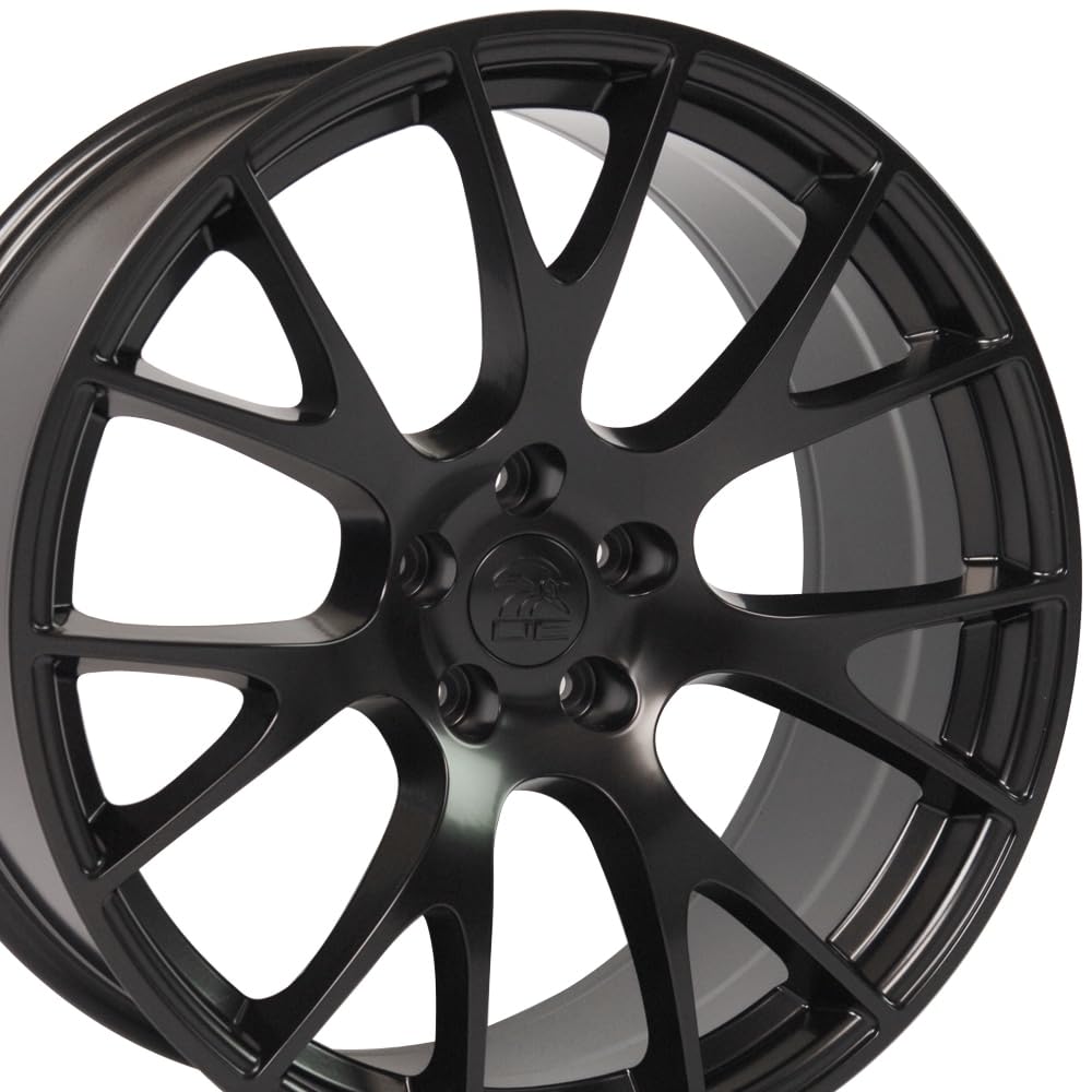 20 Inch OE Wheels DG15 Rim Fits Hellcat Style 5x115 20x10 Satin Black - Hollander 2528 (1)