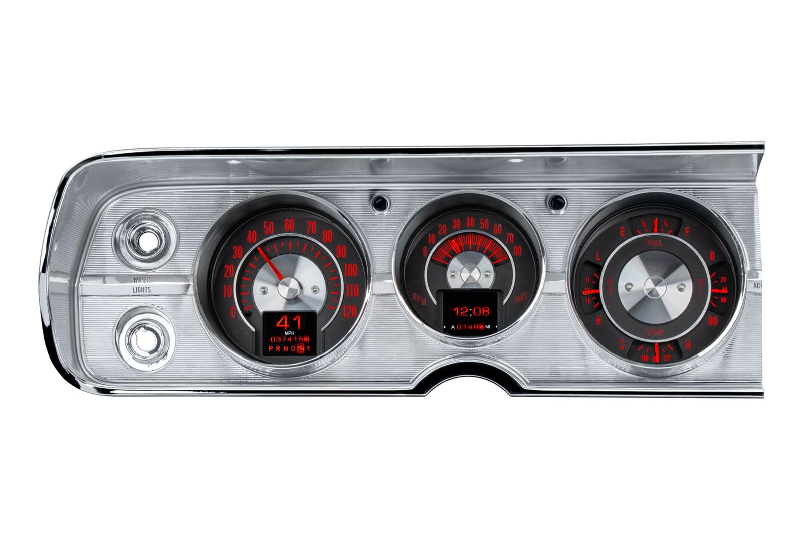 Dakota Digital Retrotech Gauge Instrument System RTX-64C-CVL-X Compatible with 1964-65 Chevy Chevelle/El Camino