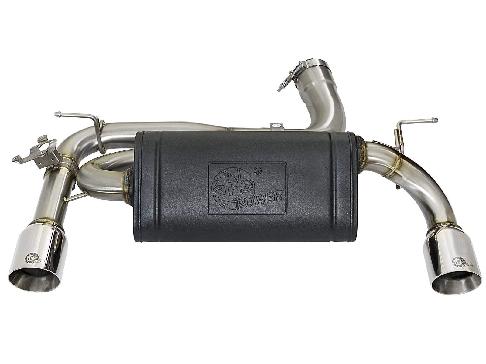 MACH Force-Xp aFe Power 49-36336-P Axle-Back Exhaust System