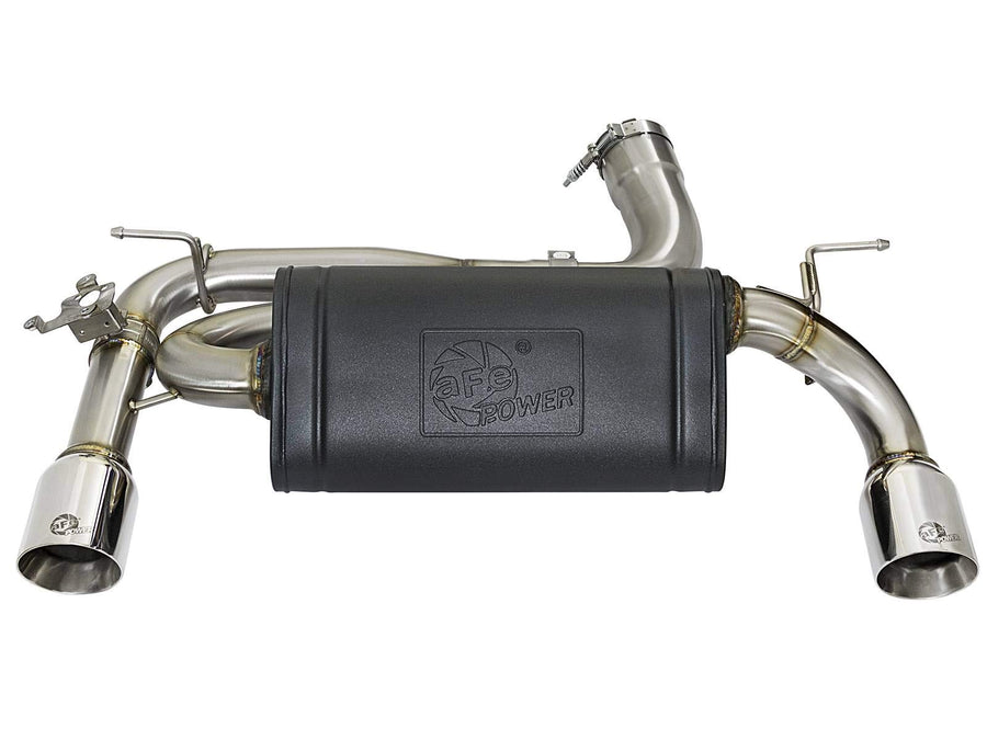 MACH Force-Xp aFe Power 49-36336-P Axle-Back Exhaust System