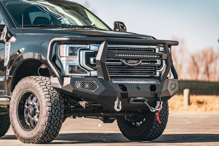 Front Bumper Road Armor 2202XFPRB Fits GMC Sierra 3500 HD