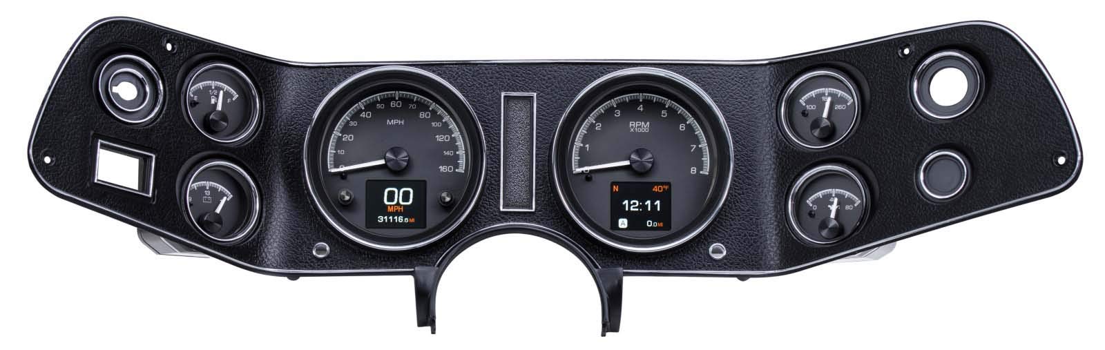 Dakota Digital Customizable Gauge System 70-81 Chevy Camaro Black HDX-70C-CAM-K