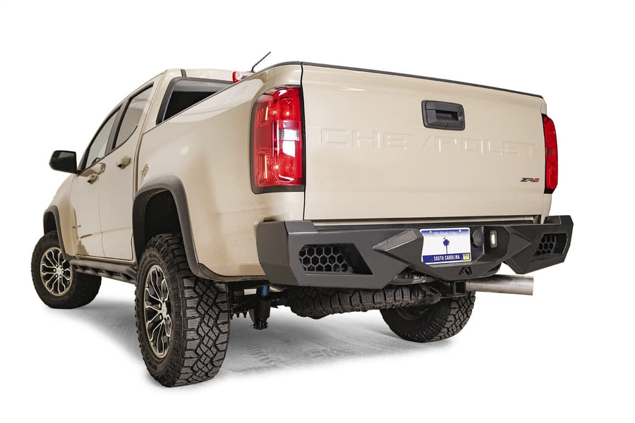 Rear Replacement Bumper Fab Fours Inc. CC21-E3352-1 fits Chevrolet Colorado
