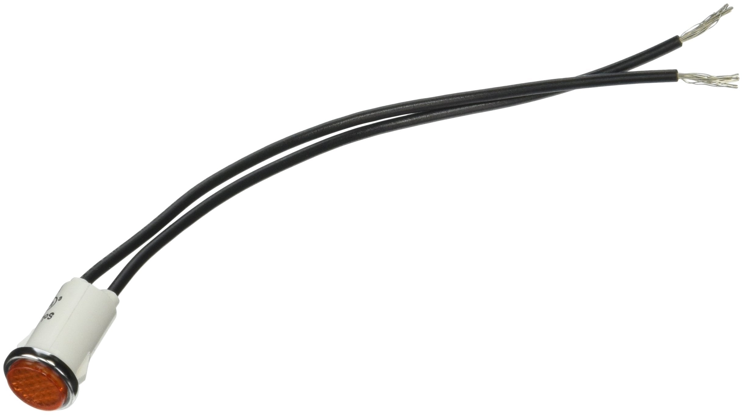 80208 Painless Performance Dash Indicator Light, Amber, 1/2"