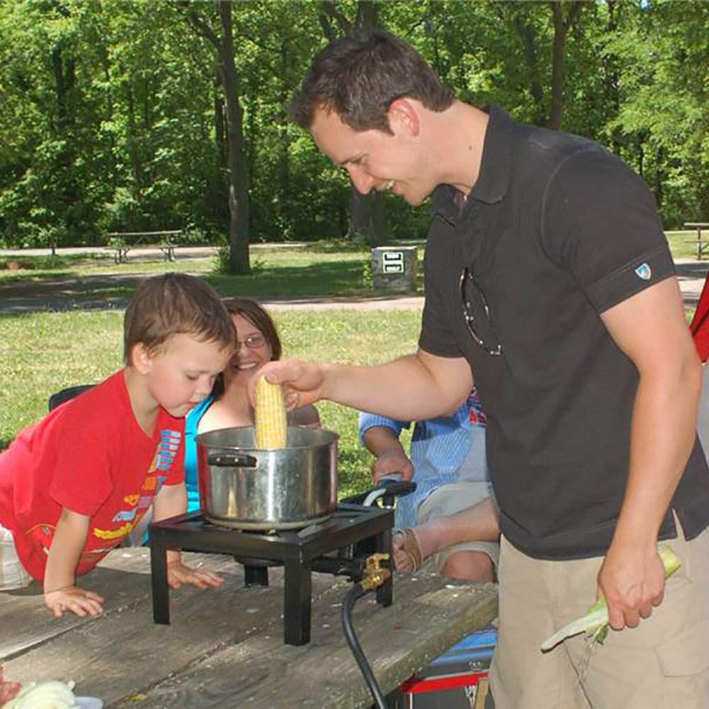 1 Burner Basecamp Angle Iron Stove, Multi