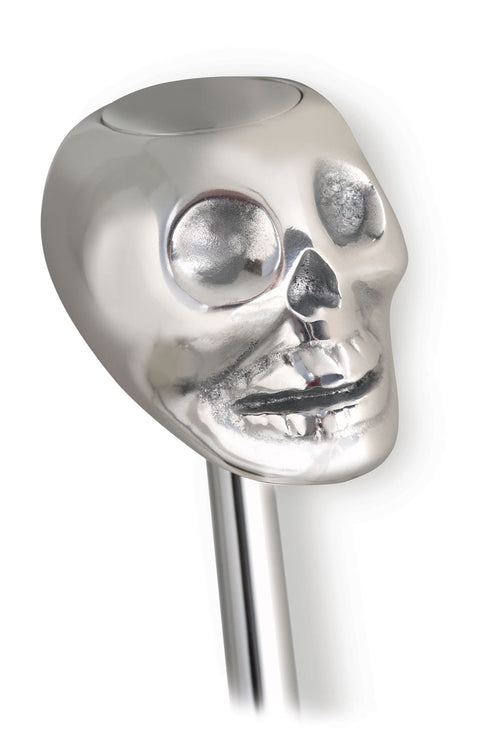 10" Tailmount Automatic Transmission Shifter Lokar with Skull Knob for 4L60 Transmission