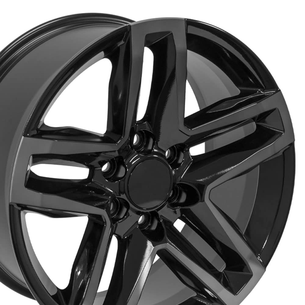 20 inch Rim OE Wheels LLC Fits Silverado Trail Boss Wheel CV34B 20x9 Black Hollander 5911