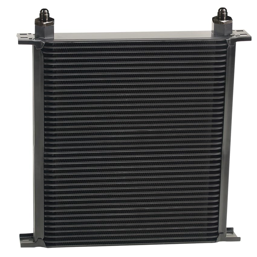 KIT-Stack Derale 54086 Plate Cooler 40 Row (-6AN 90° Swivel)