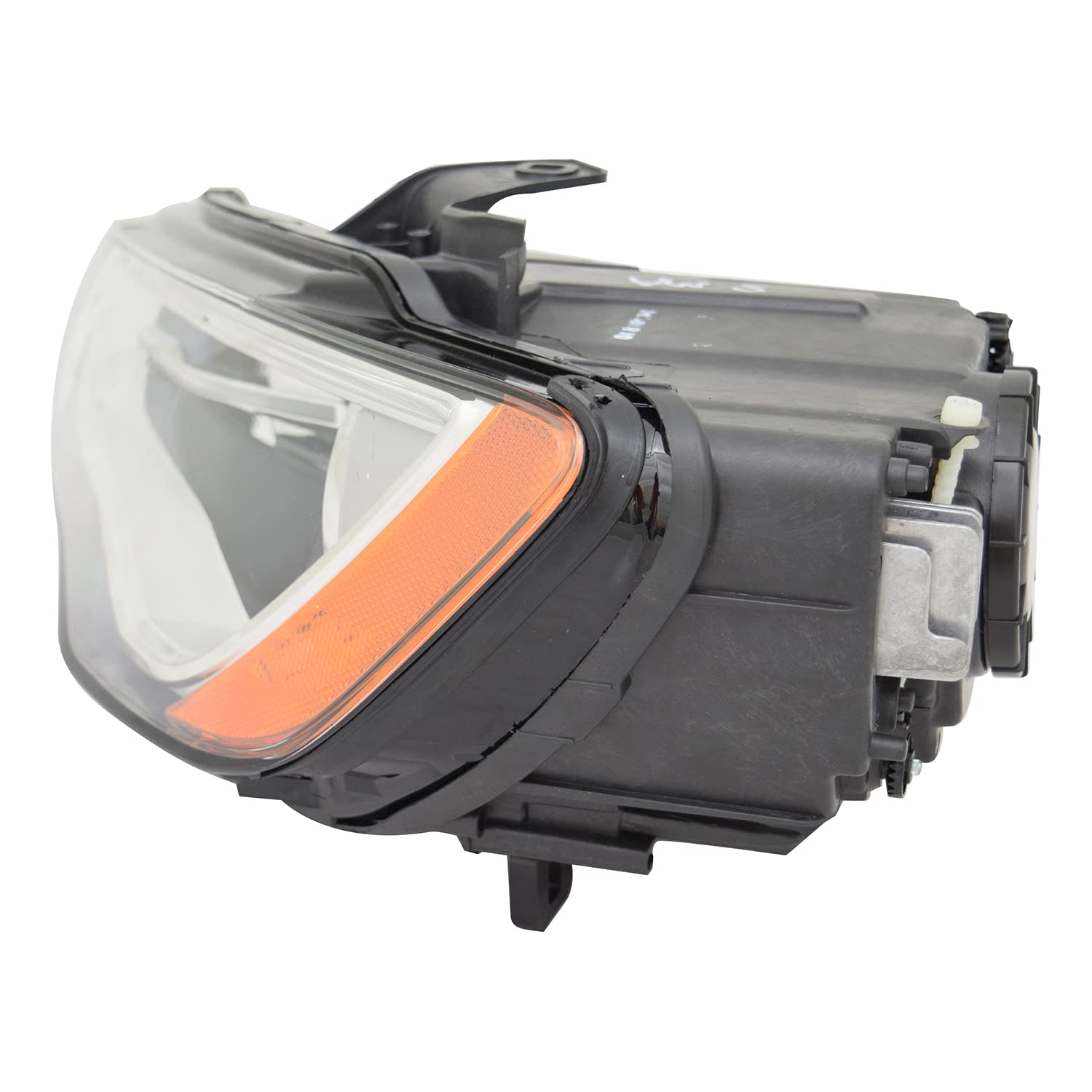 Left TYC Headlight Assembly Compatible with 2015-2016 Audi A3