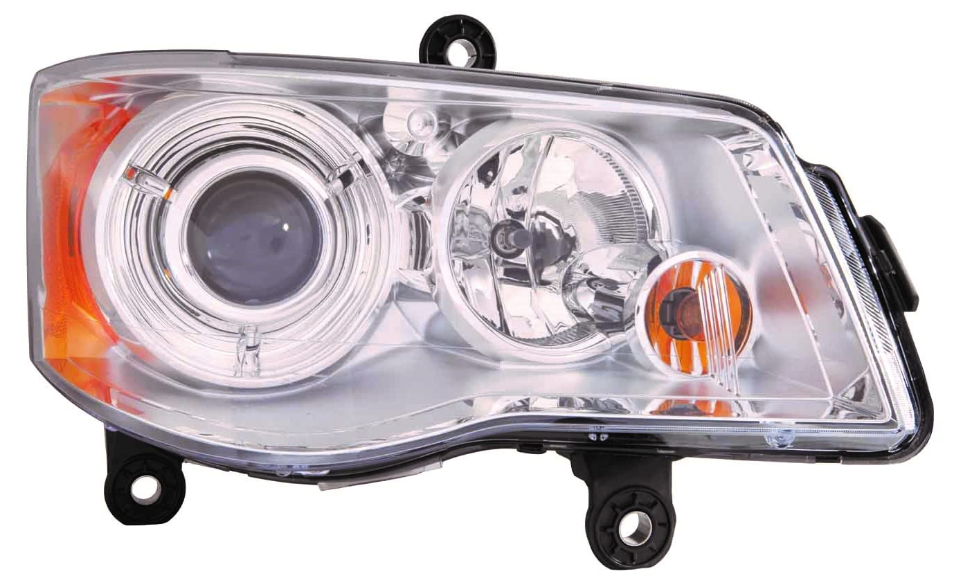 For Chrysler Town & Country 08-16 Headlight HID NORTH AMERICA CODE LMP Passenger Side CAPA | DOT Certified 5113334AF | CH2519126C ACK