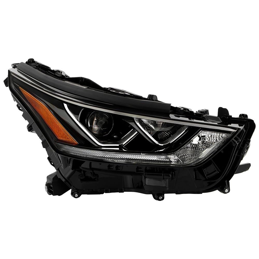 Toyota Highlander Spyder (OE) 20-23 LE/XLE/Limited/Bronze Edition (Color Not fit XSE/Platinum) w/LED DRL Projector Headlight - OE Right