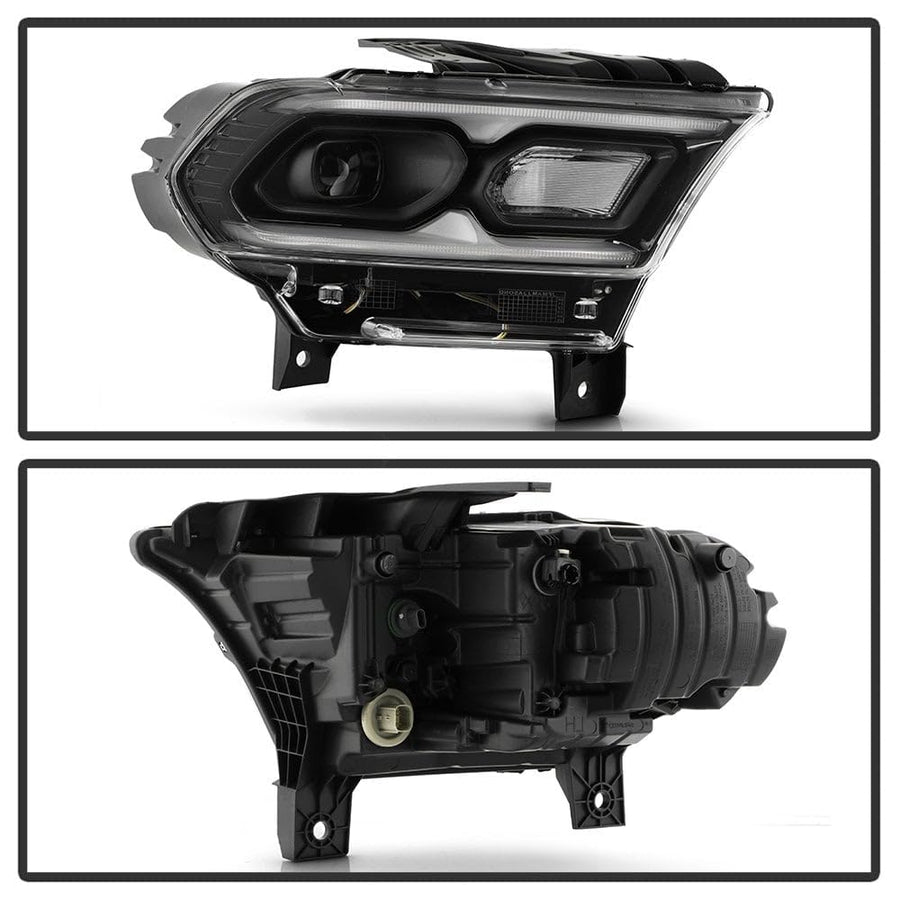 Dodge Durango Spyder (POE) 21-23 w/Halogen Signal LED Headlight - OE Black Right
