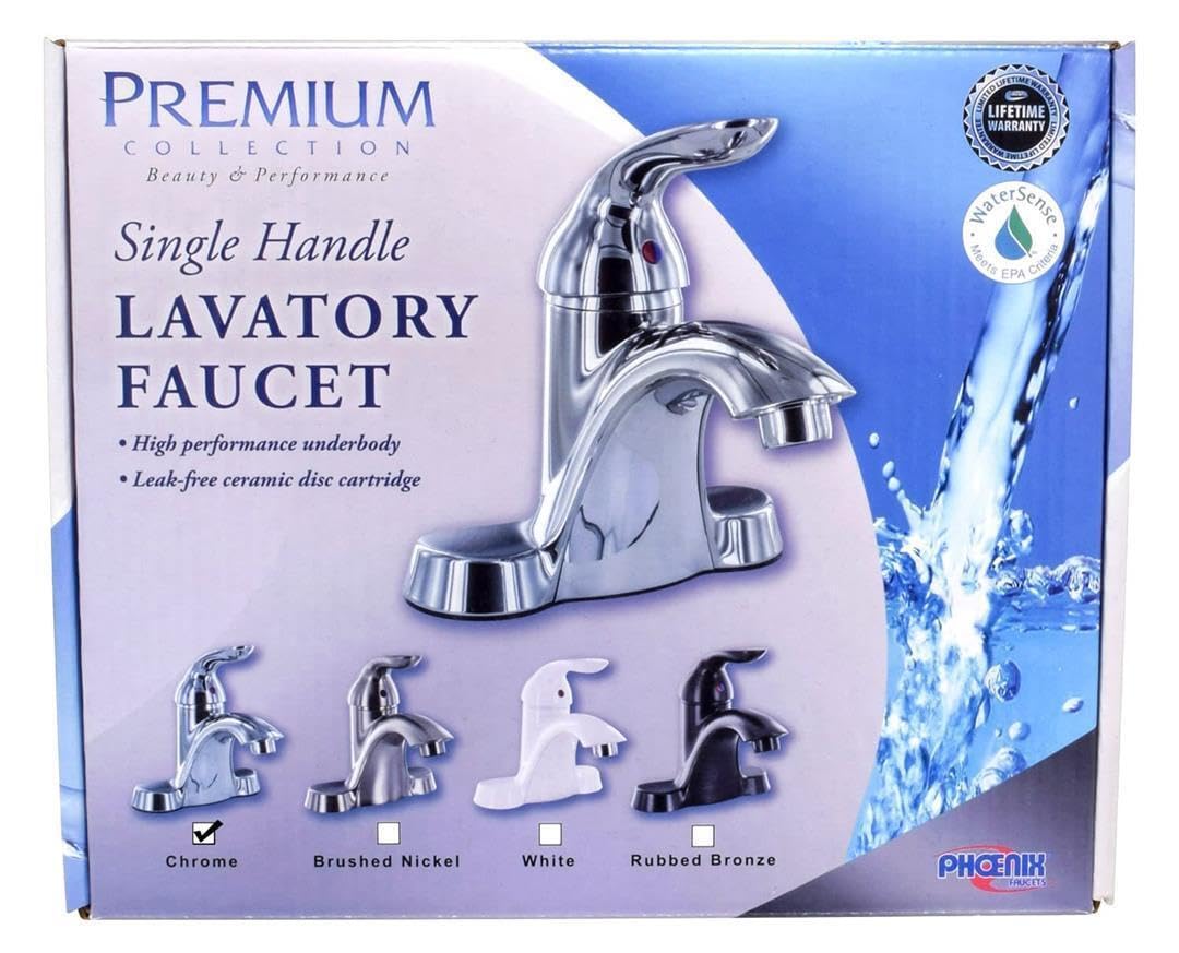 Single Handle Phoenix PF232323 Bath Faucet, Chrome