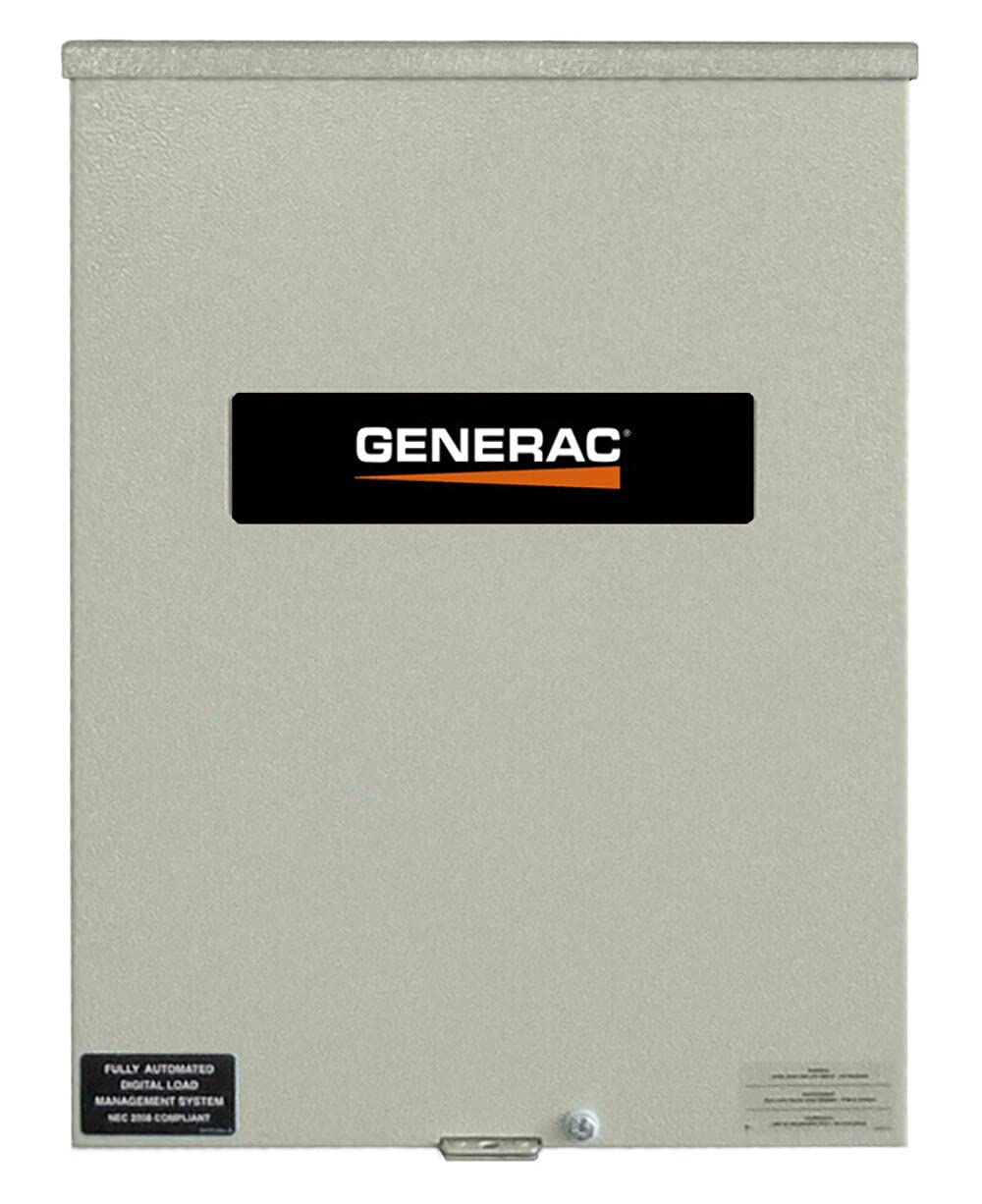 Generac 100 Amp RXSC100A3 Smart Transfer Switch - Seamless Power Management Solution for Generators, Solar Systems, and Standby Power Sources