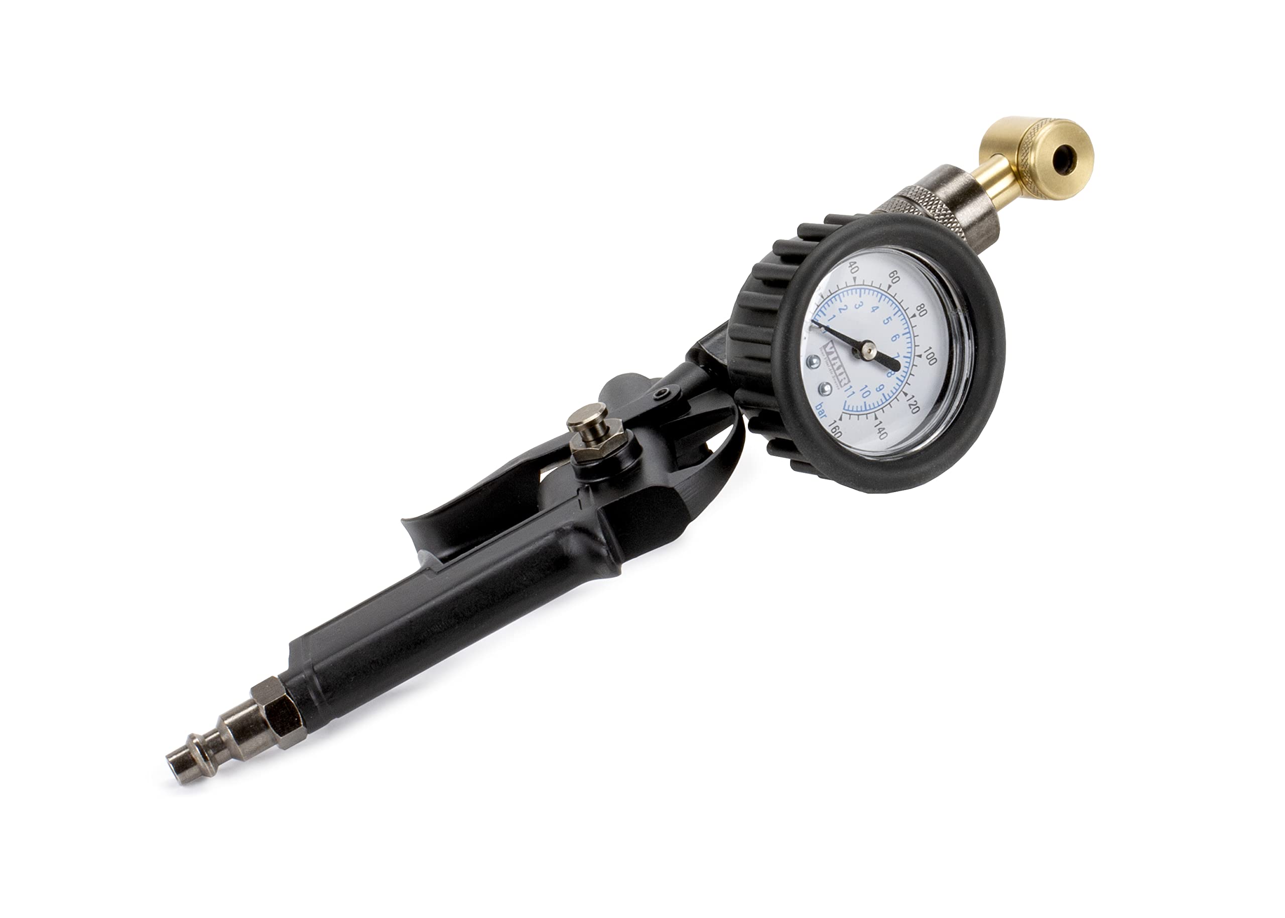 Bike VIAIR TLC inflator with Mechanical Gauge 0-160PSI and Deluxe Carry Bag (00056)
