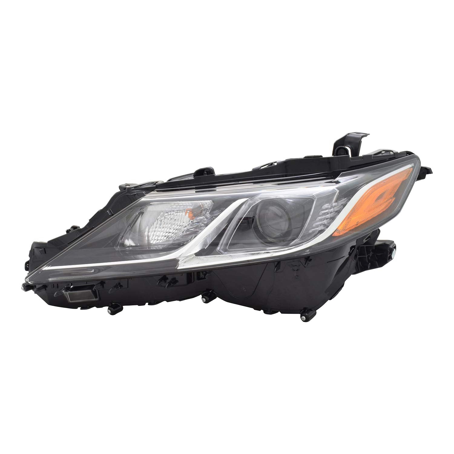 Left TYC Headlight Assembly Compatible with 2019-2021 Toyota Camry