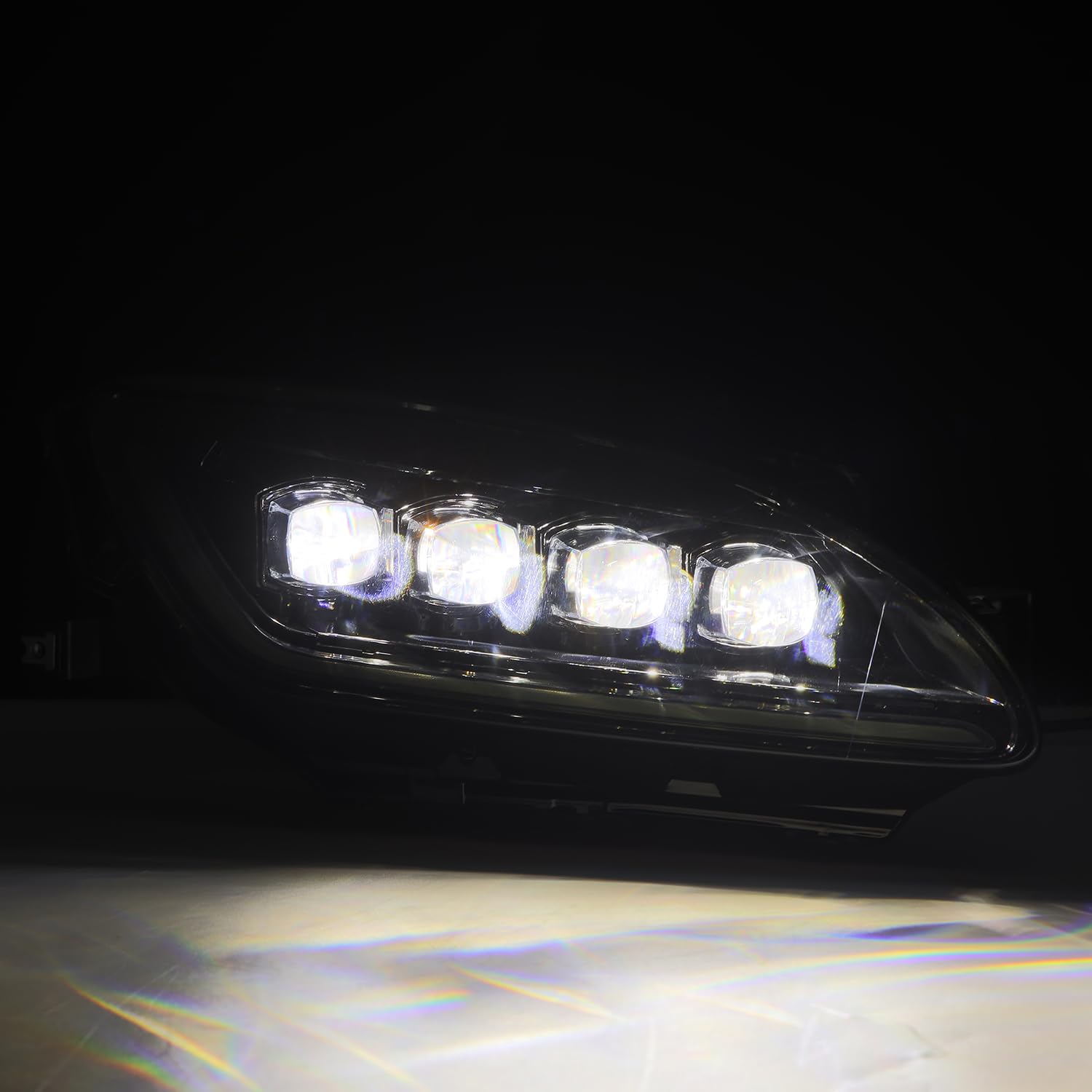 AlphaRex NOVA-Series Projector Headlights for 99-09 Honda S2000 LED Headlights Alpha-Black