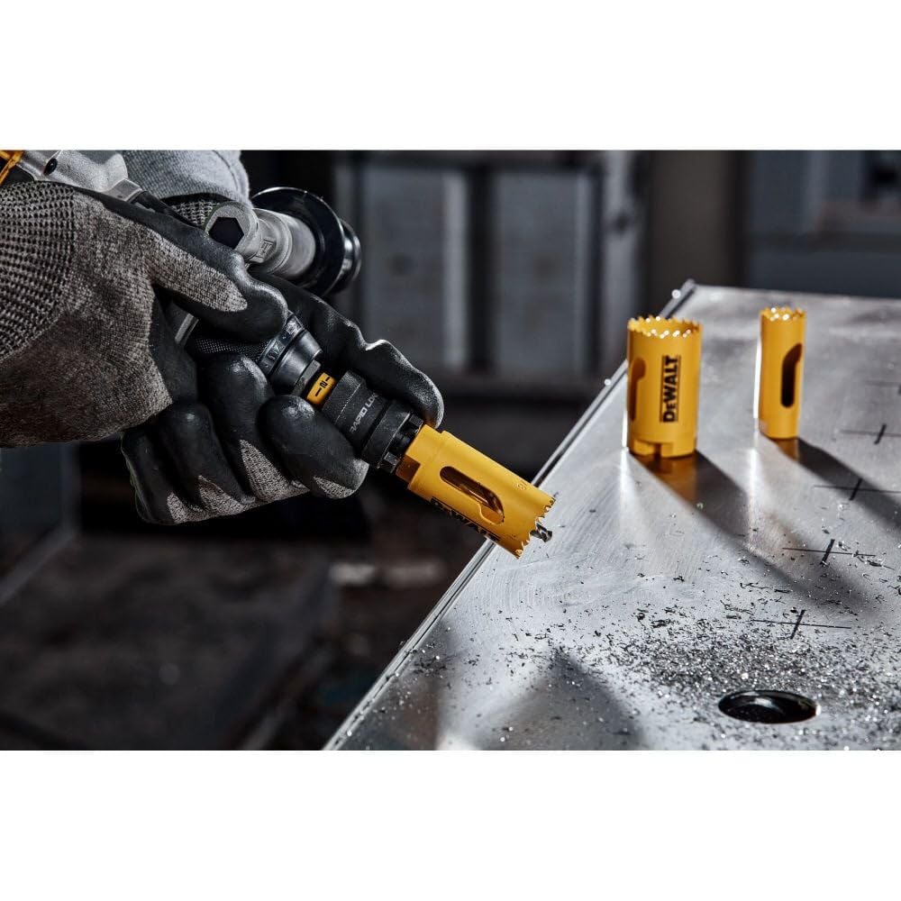 DEWALT Hole Saw Rapid Load Arbor, 3/8-in (DAH9938PBM)