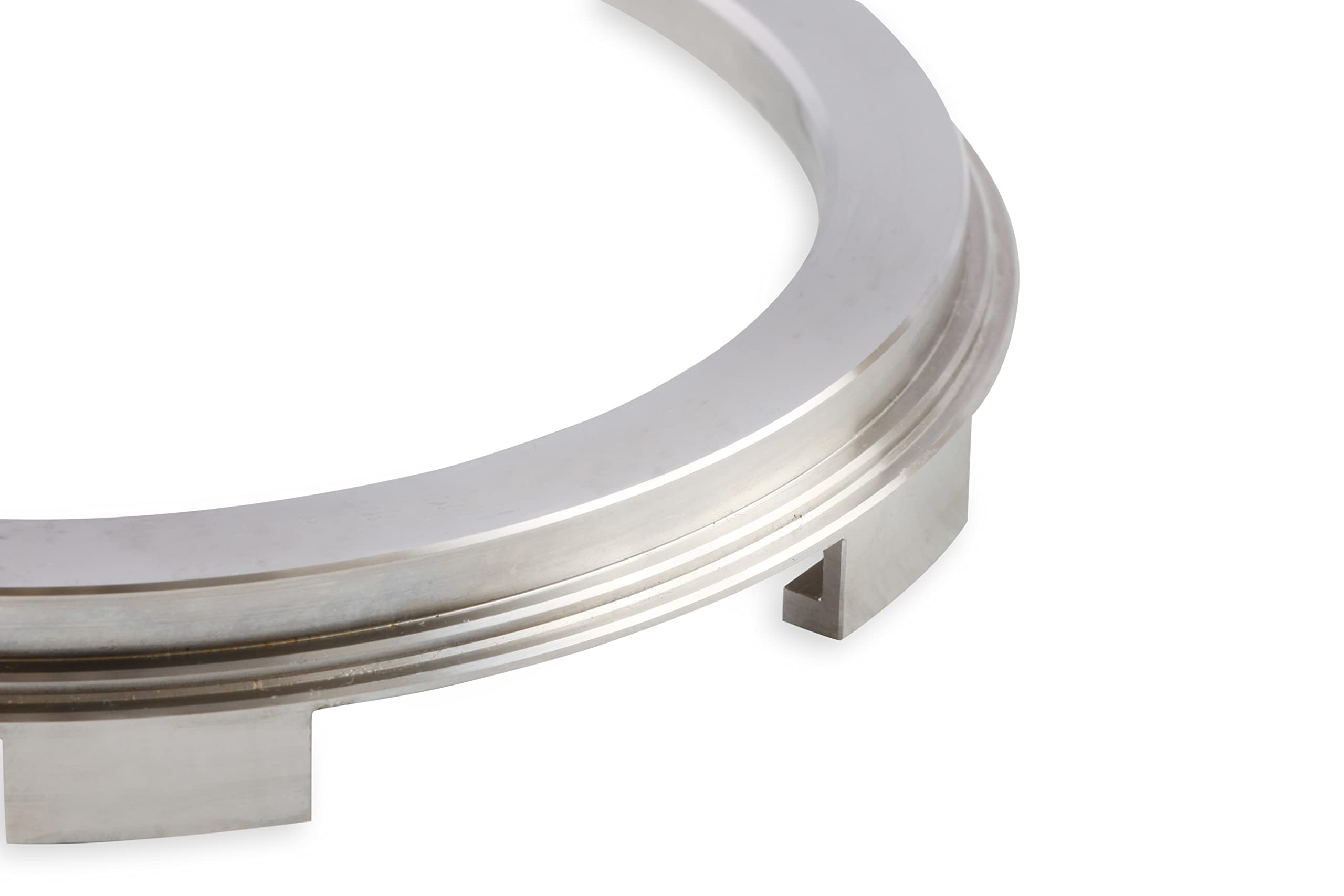Earl's 166022ERL Fuel Pump Module Mounting Ring - Late Model Stainless Steel