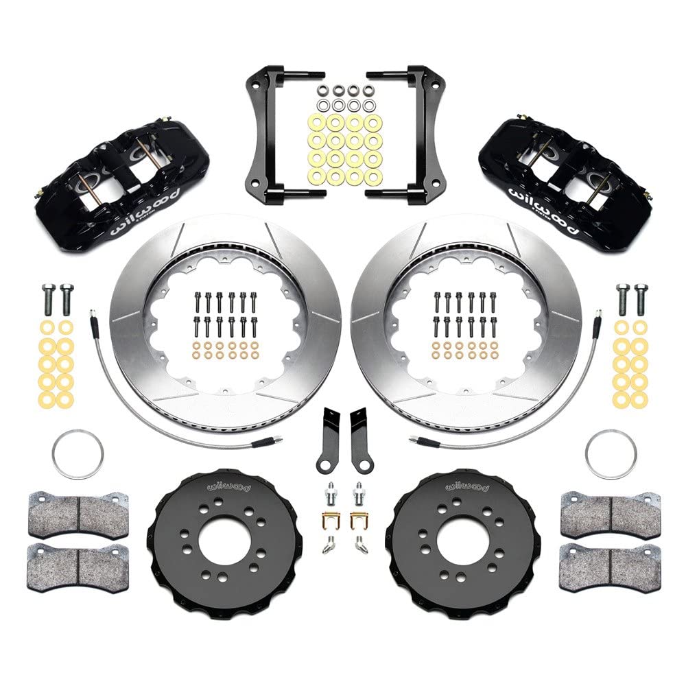 Front AERO6 Hat Kit,14.00, Drilled, Nickel