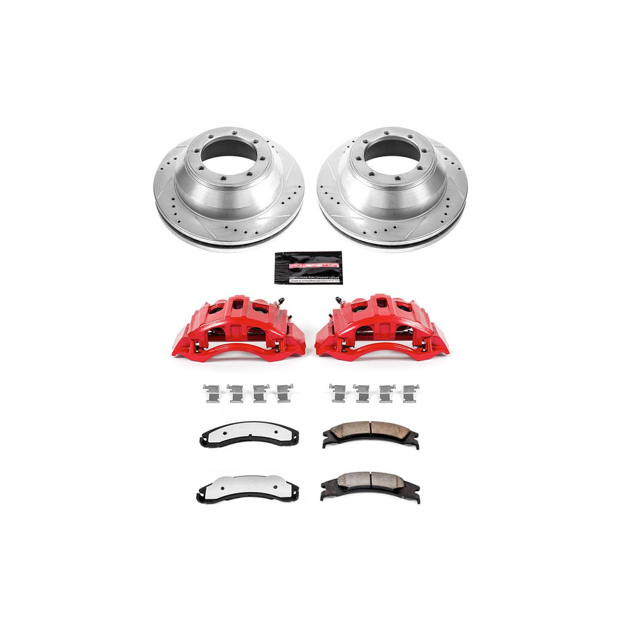 Power Stop Rear KC4719-36 Z36 Truck and Tow Brake Kit (with Calipers)