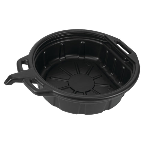 W4071 Performance Tool Black Oil Drain Pan (4.5 gallon)