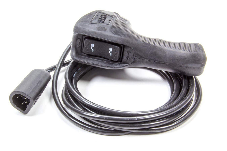 Hand Held WARN 83665 Plug-In Truck Winch Remote Controller with Ergonomic Grip and 12' Connector Cable
