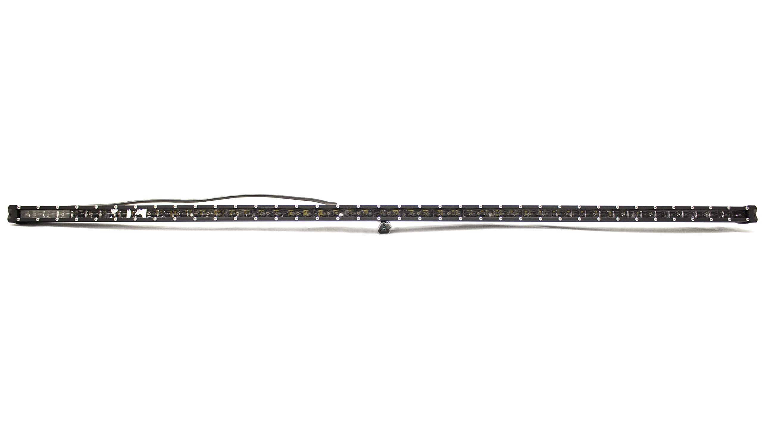 Race Sport Lighting 52in RSLP52 LoPro Ultra Slim LED Light Bar with Amber Marker and Running Light Function 288w - Includes Rocker Switch Harness