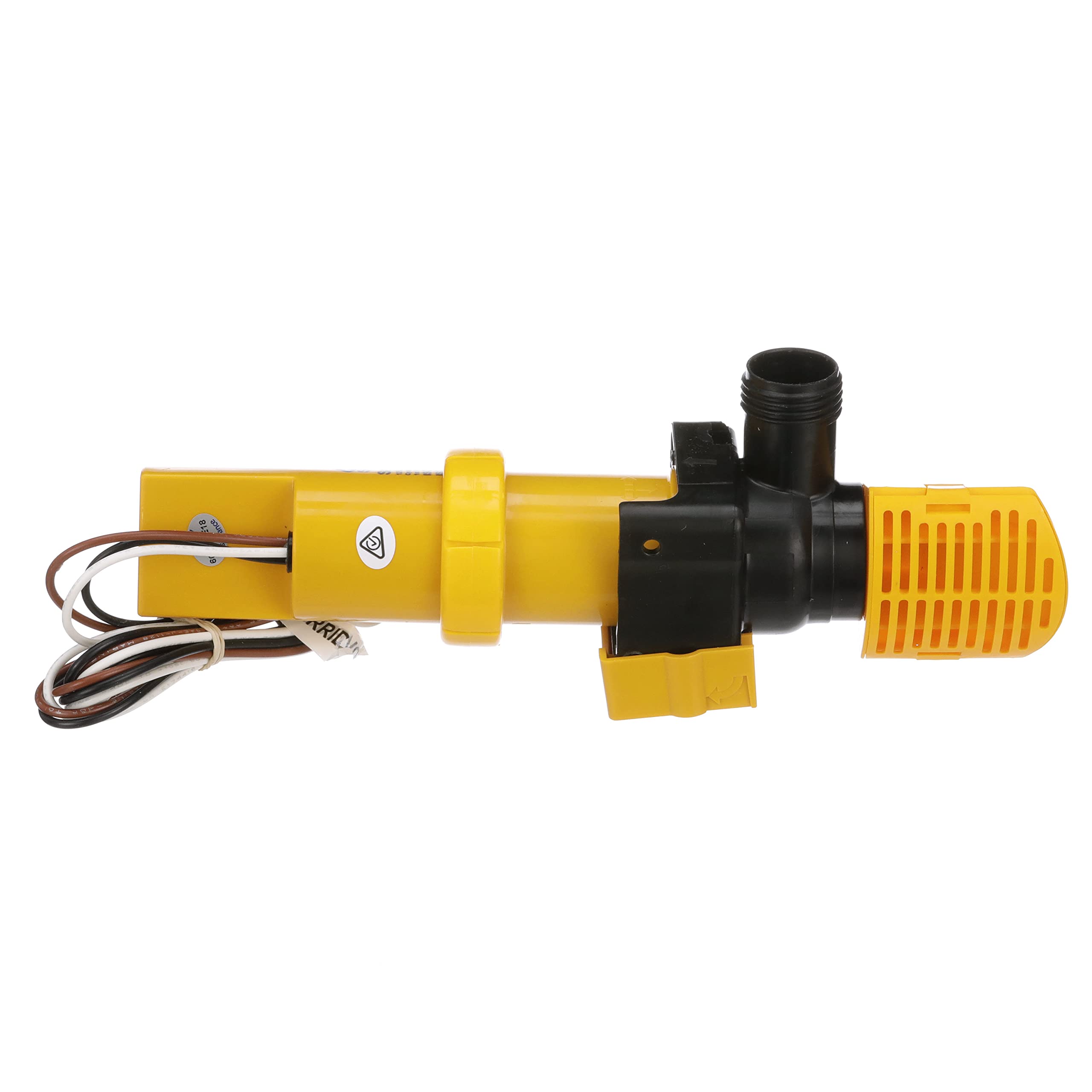 Whale Supersub Smart 1100 Electric Bilge Pump - for Fresh or Salt Water Use, 12V DC, 5 Amps, Open Flow Rate of 1050 GPH @ 27.2V DC, 16 AWG Wire, Hose Connections 1-Inch and 1 1/8-Inch