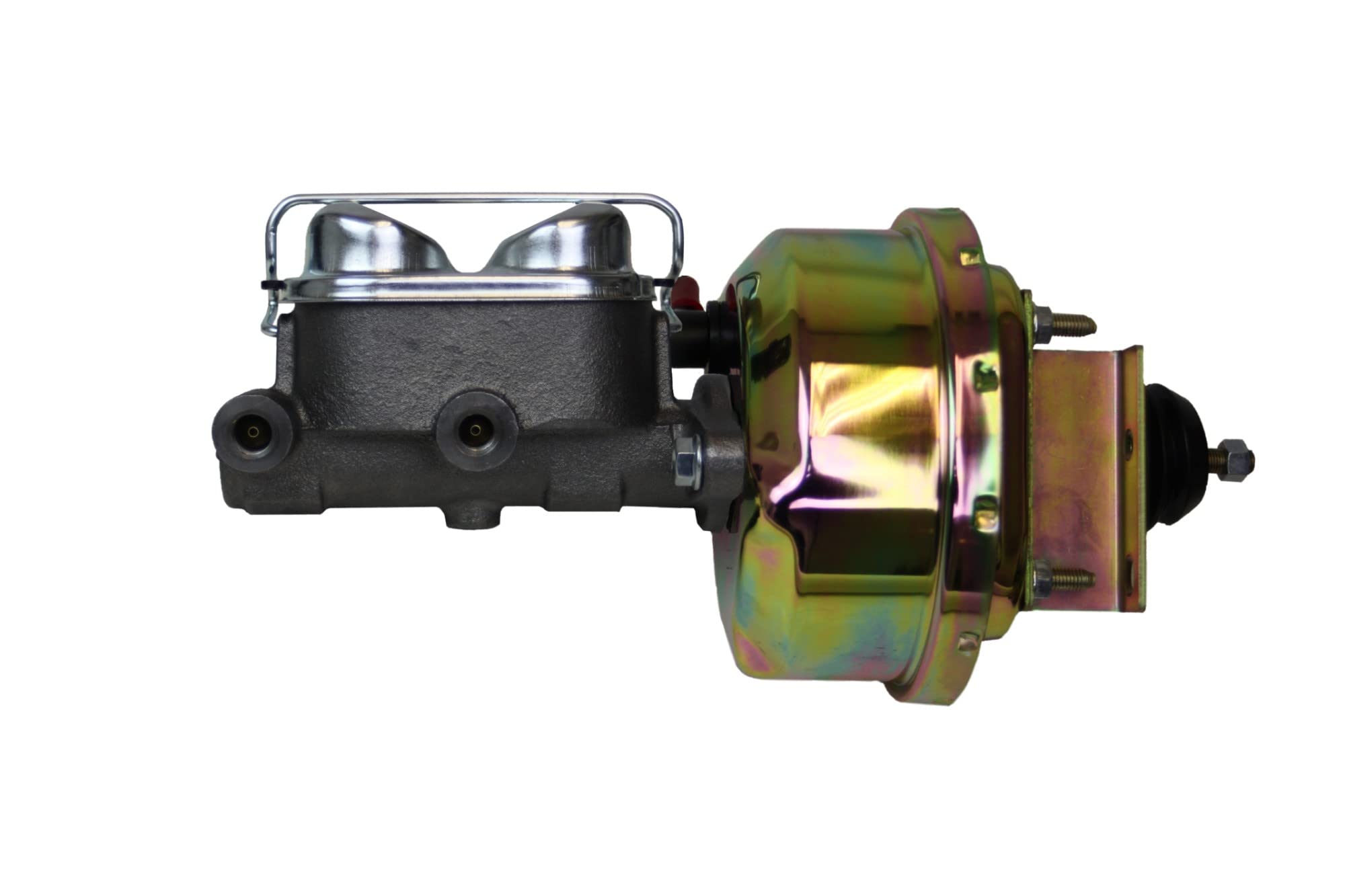 7 Inch LEED BRAKES Power Booster, 1 Inch Bore Master, Drum/Drum (Zinc)