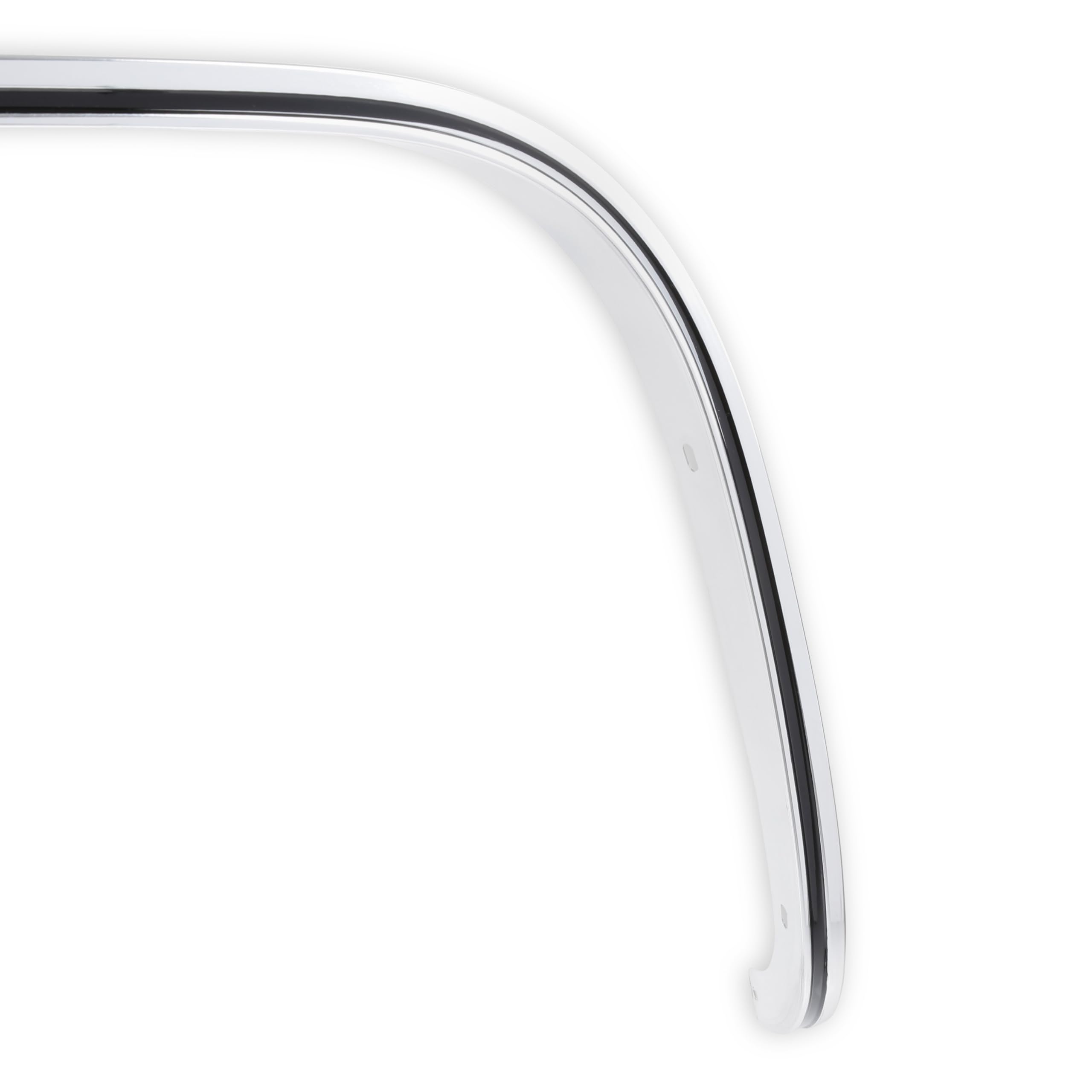 06-142 Brothers Trucks Wheel Arch Molding - Rear - Polished - Each - Left