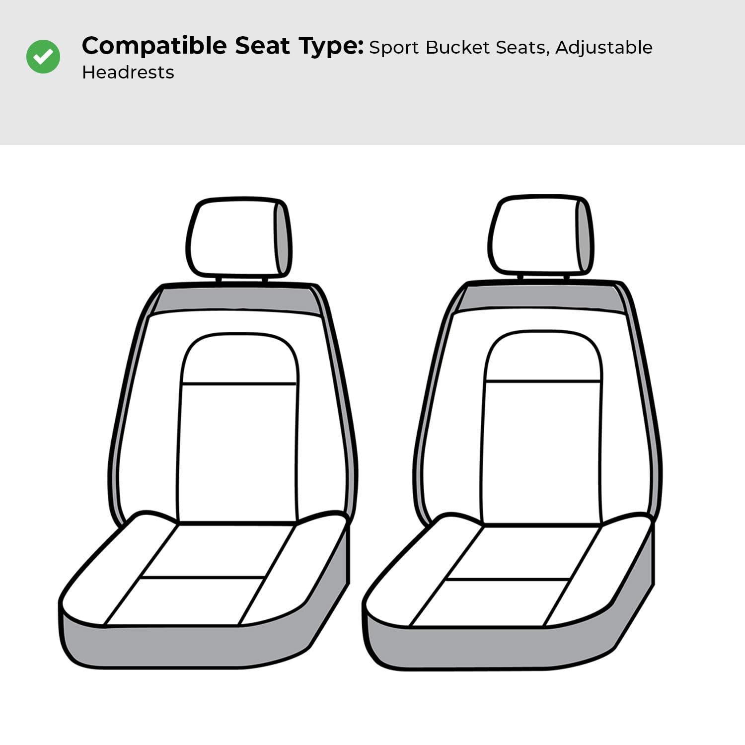 Covercraft Custom Carhartt SeatSaver Seat Covers | Fits 2023-2024 Ford F-150 (Excludes Raptor) | 1st Row Bucket Seats, Duck Weave Gravel