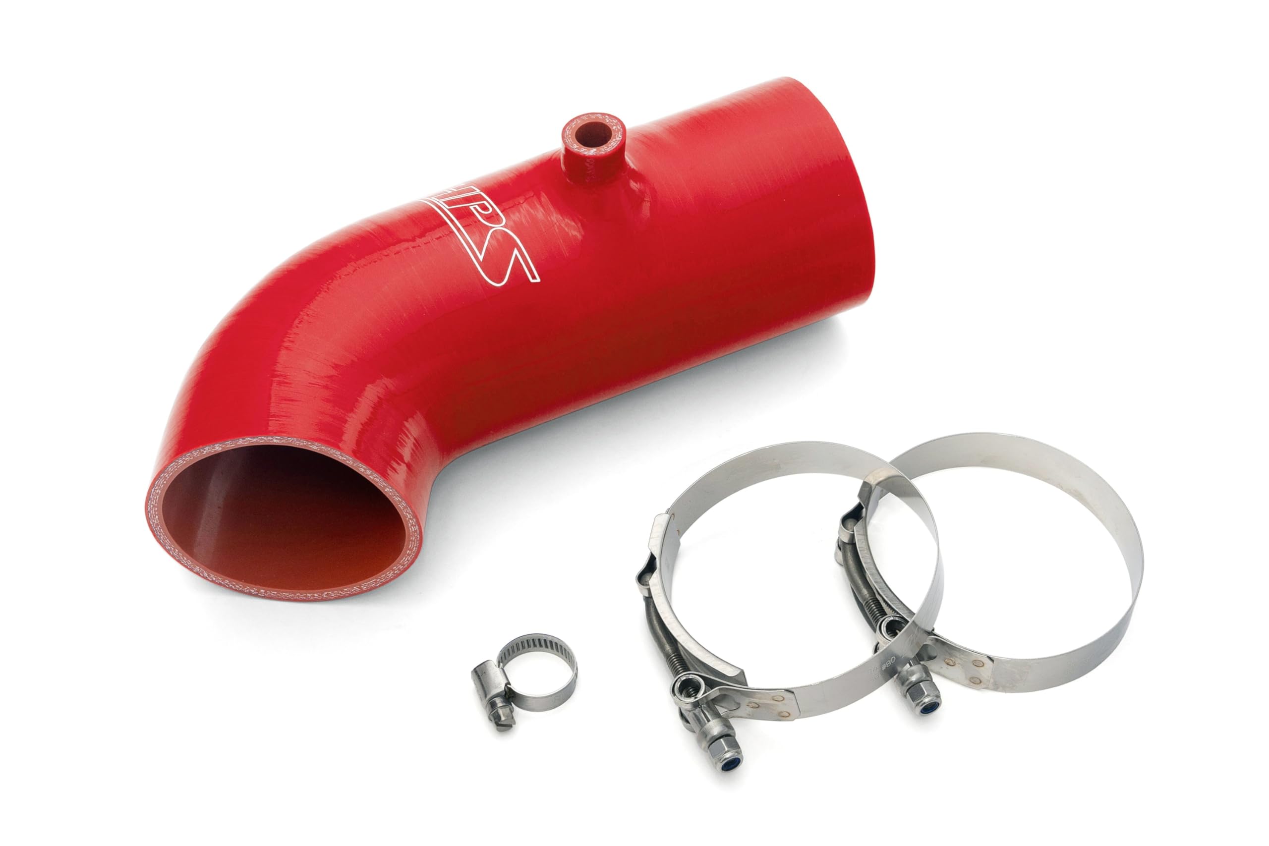 HPS 4-ply Red Reinforced Silicone Air Intake Hose Kit Compatible for 2022-2025 Subaru BRZ Toyota GR86 2.4L, 57-2122-RED