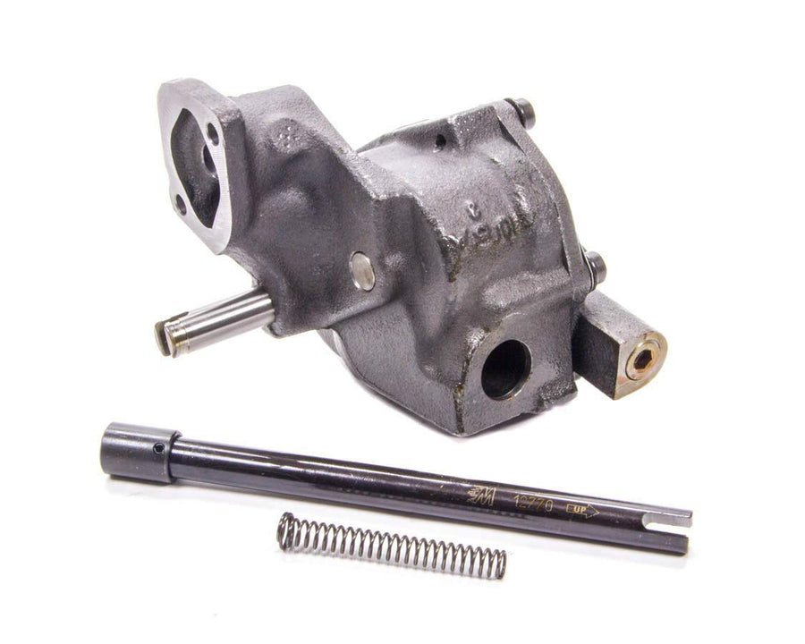 Melling Oil Pump, High Volume, Wet Sump, Internal, High Pressure, Anti-Cavitation, 3/4 in Inlet, Drive Shaft Included, Big Block Chevy, Each
