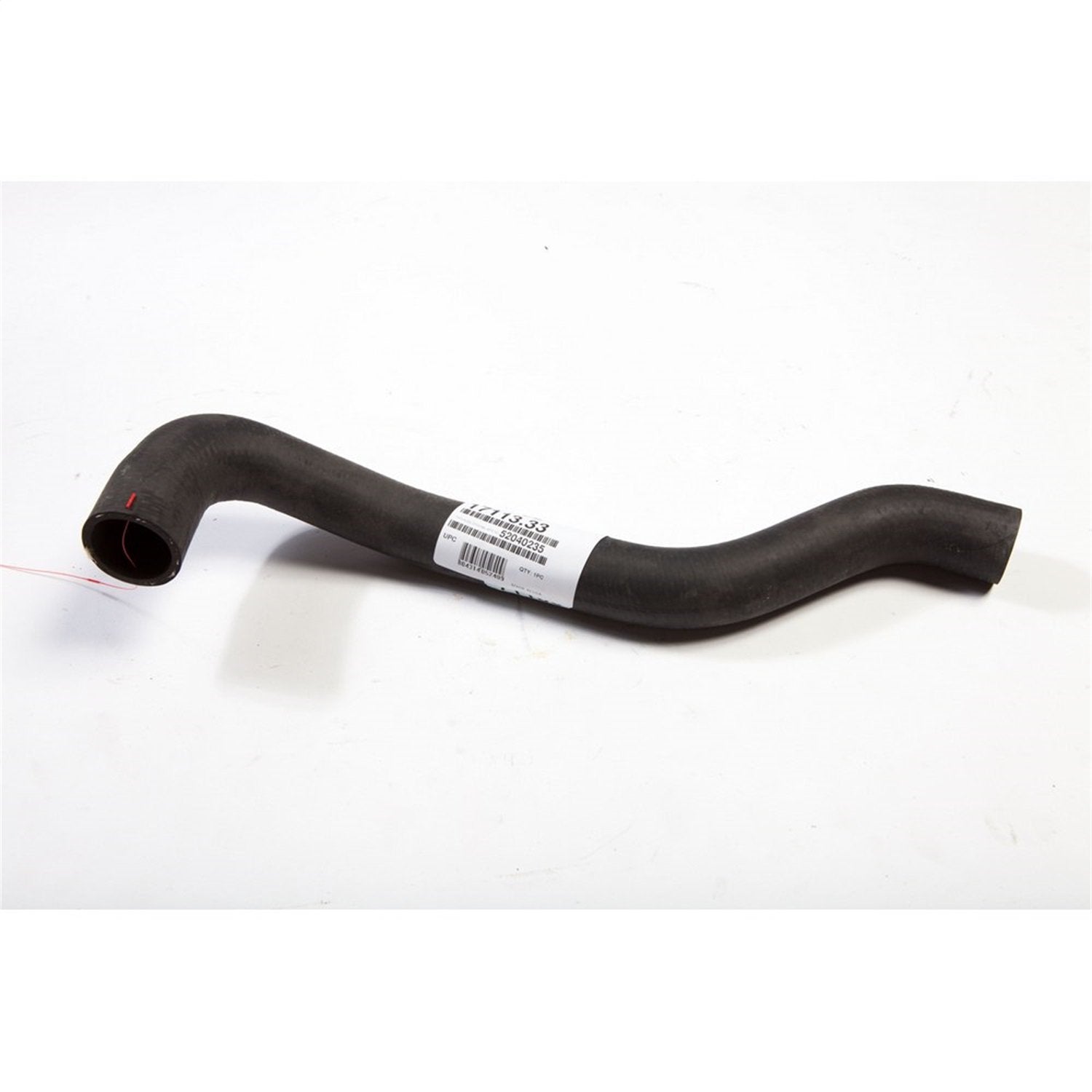 17113.33 | Omix-Ada | Upper Radiator Coolant Hose | OE Reference: 52040235 | Fits 1987-1995 Jeep Wrangler YJ 2.5L