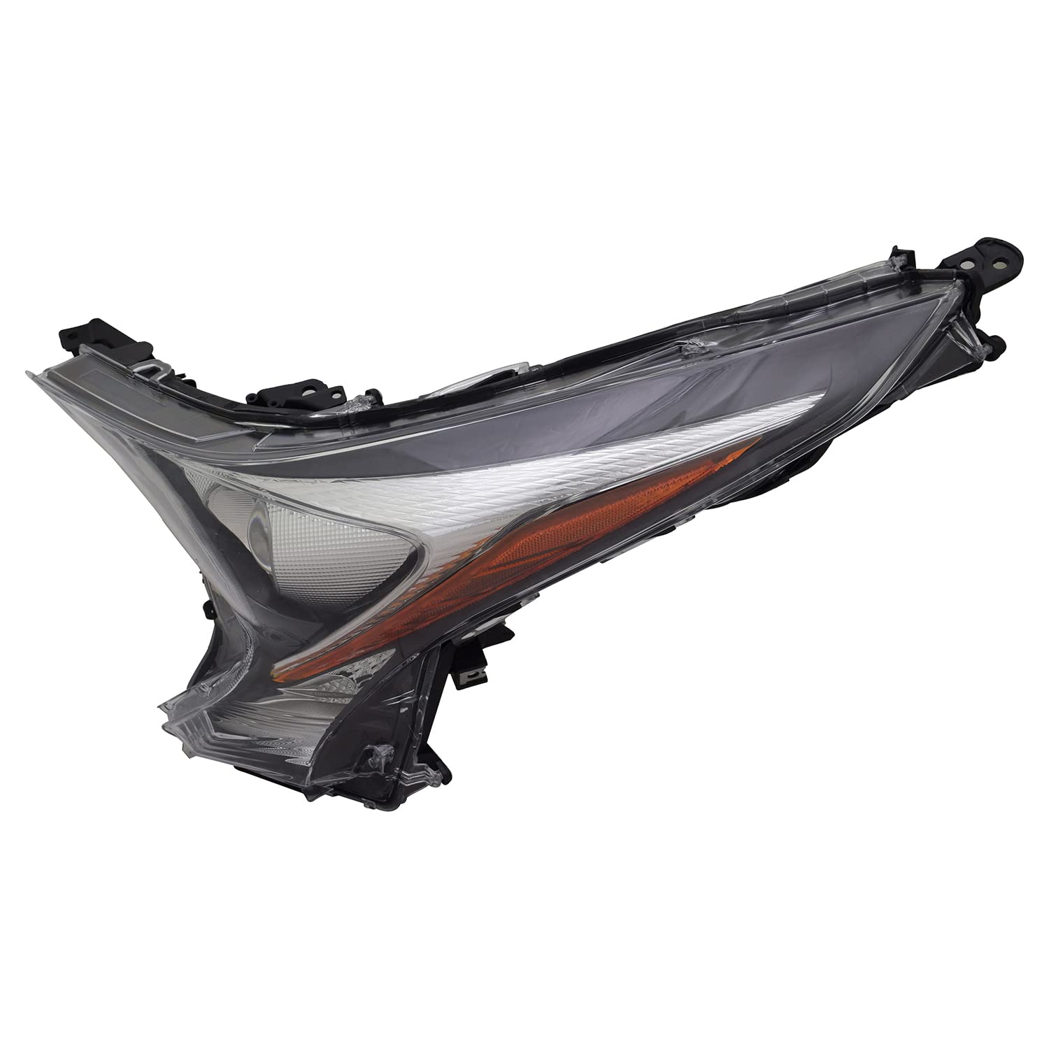 Left TYC Headlight Assembly Compatible with 2016-2018 Toyota Prius