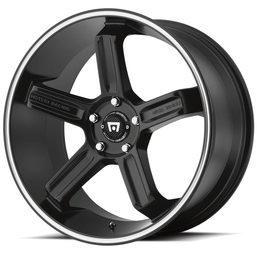 Motegi 17X8 MR122 5X4.25 S-BLK MACH 35MM - MR12278045735