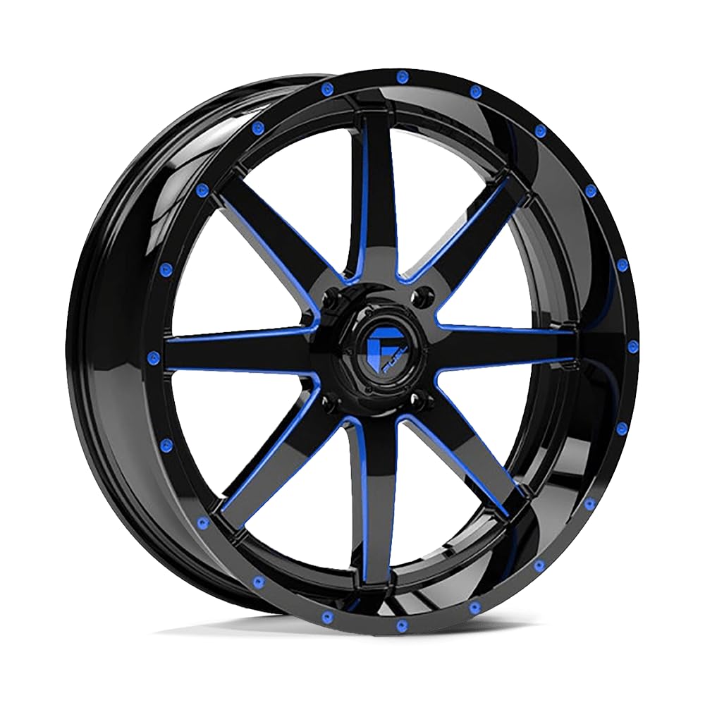 UTV Fuel Wheel D651 20X7 4X156 GL-BLK-MILL-BTTC 13MM