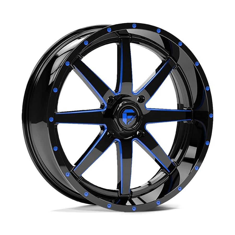 UTV Fuel D651 20X7 4X137 GL-BLK-MILL-BTTC 13MM Wheel