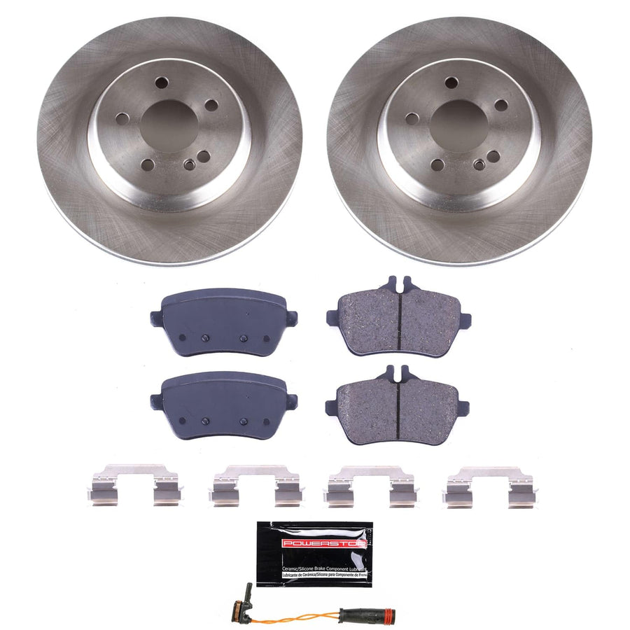 Power Stop Rear KOE9151 Brake Pads and Rotors Stock Replacement Brake Kit Autospecialty For Mercedes - Benz S450 2018-2020, Mercedes - Benz S560 2018-2021 [Application Specific]