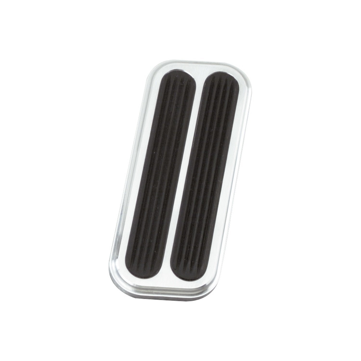 Billet Throttle Pedal Pad Lokar BAG-6158 with Rubber for Chevy Corvette