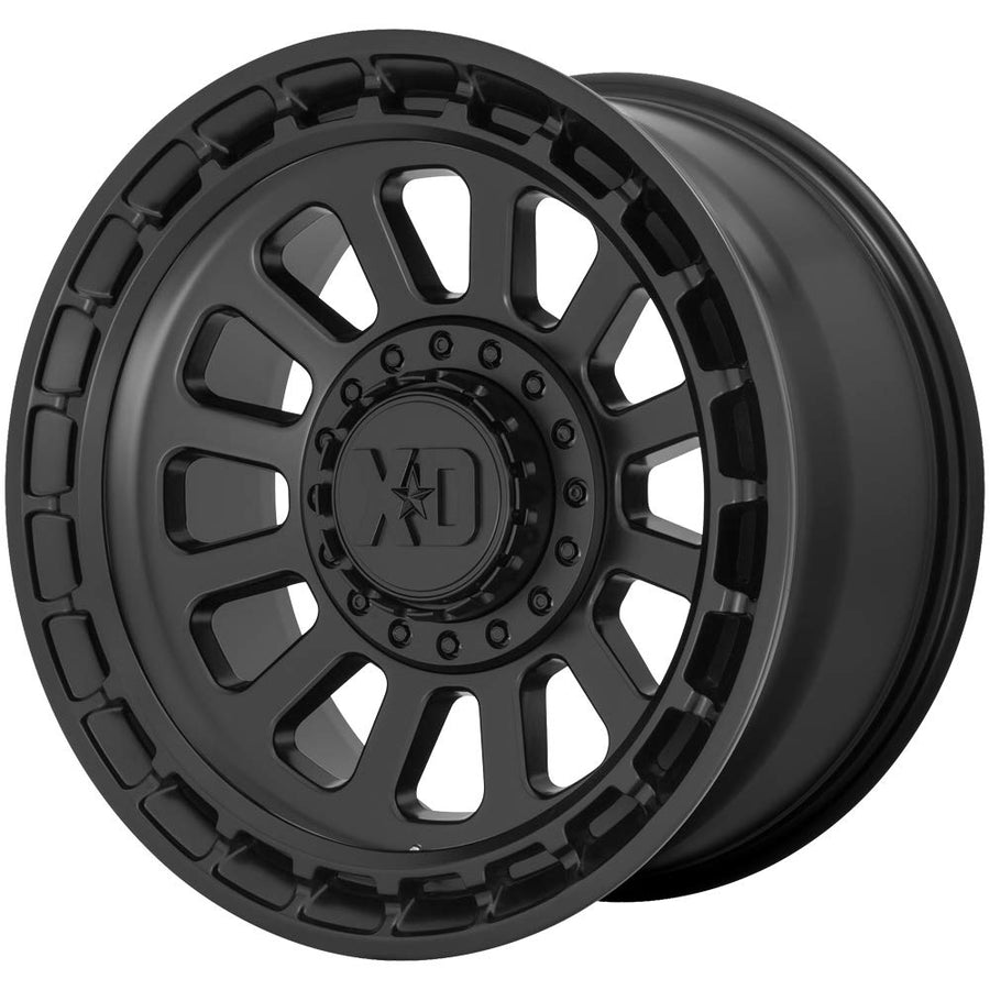 Xd856 Omega Satin Black Wheel XD Wheels with Alloy Steel (17 x 9. inches /6 x 106 mm, -12 mm Offset)