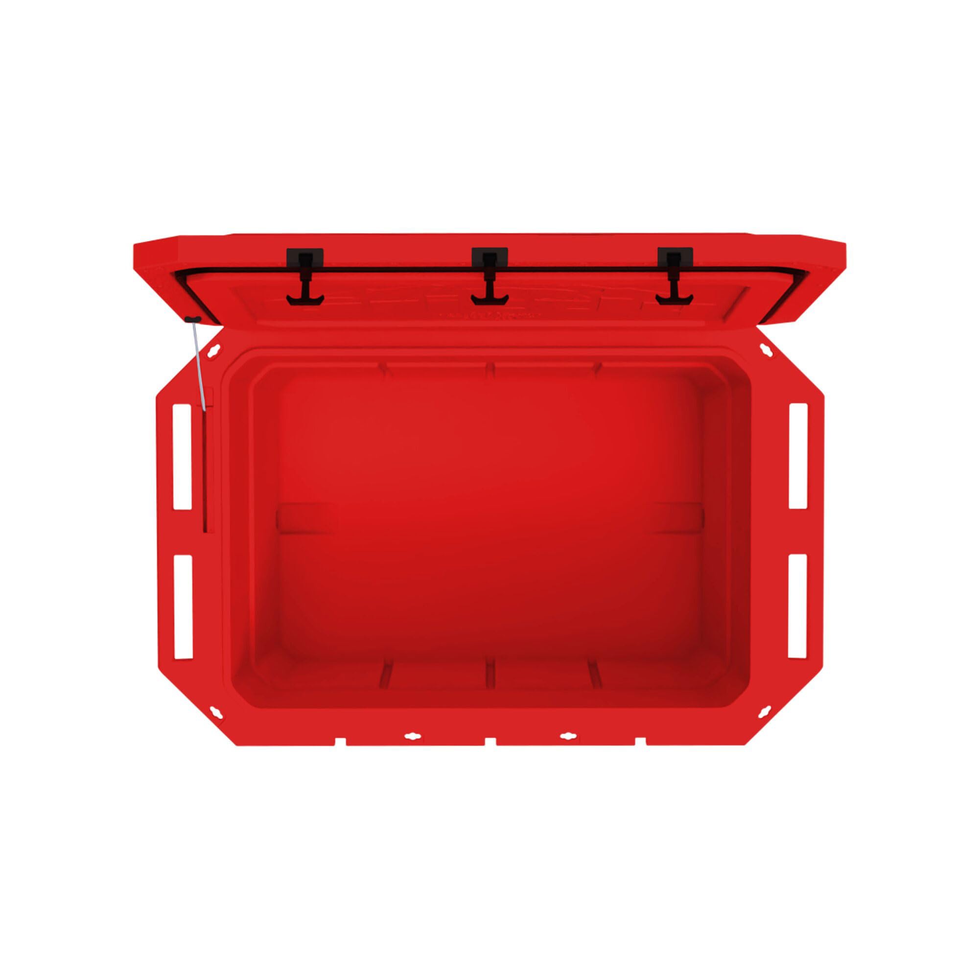 450 Cooler Grizzly | 450 qt Ice Chest Durable Rotomolded Insulated | Made in USA | Warranty for Life | for Cold Plunge Ice Bath Camping Fishing Hunting | G450 | Red