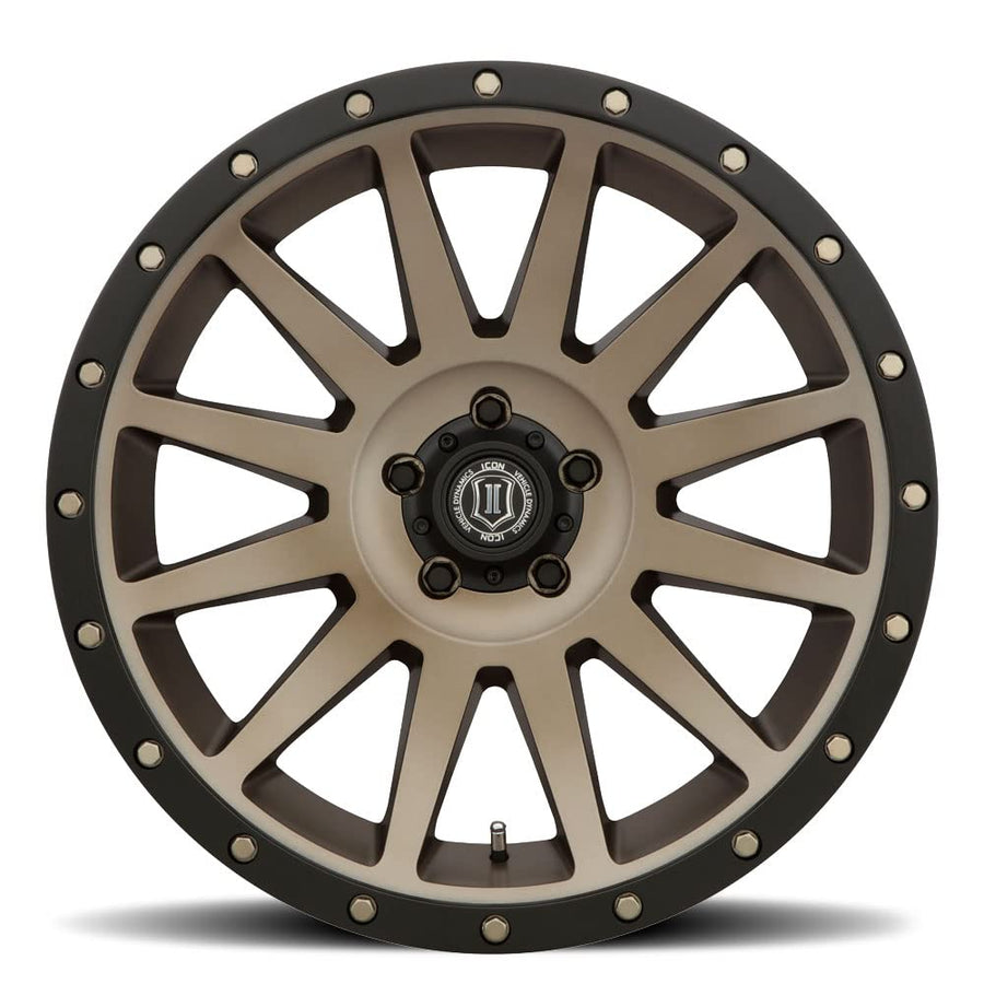 20 x 10/6 x 135 ICON Alloys Compression, 19mm Offset, 4.75" BS, Bronze, 2020106347BR