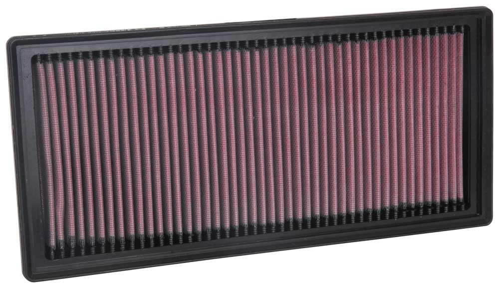 K&N Original High-Flow Lifetime Engine Air Filter: Increase Power: Premium, Washable: Compatible with 2016-2025 Land Rover: Defender, Discovery, Range Rover, 33-5093