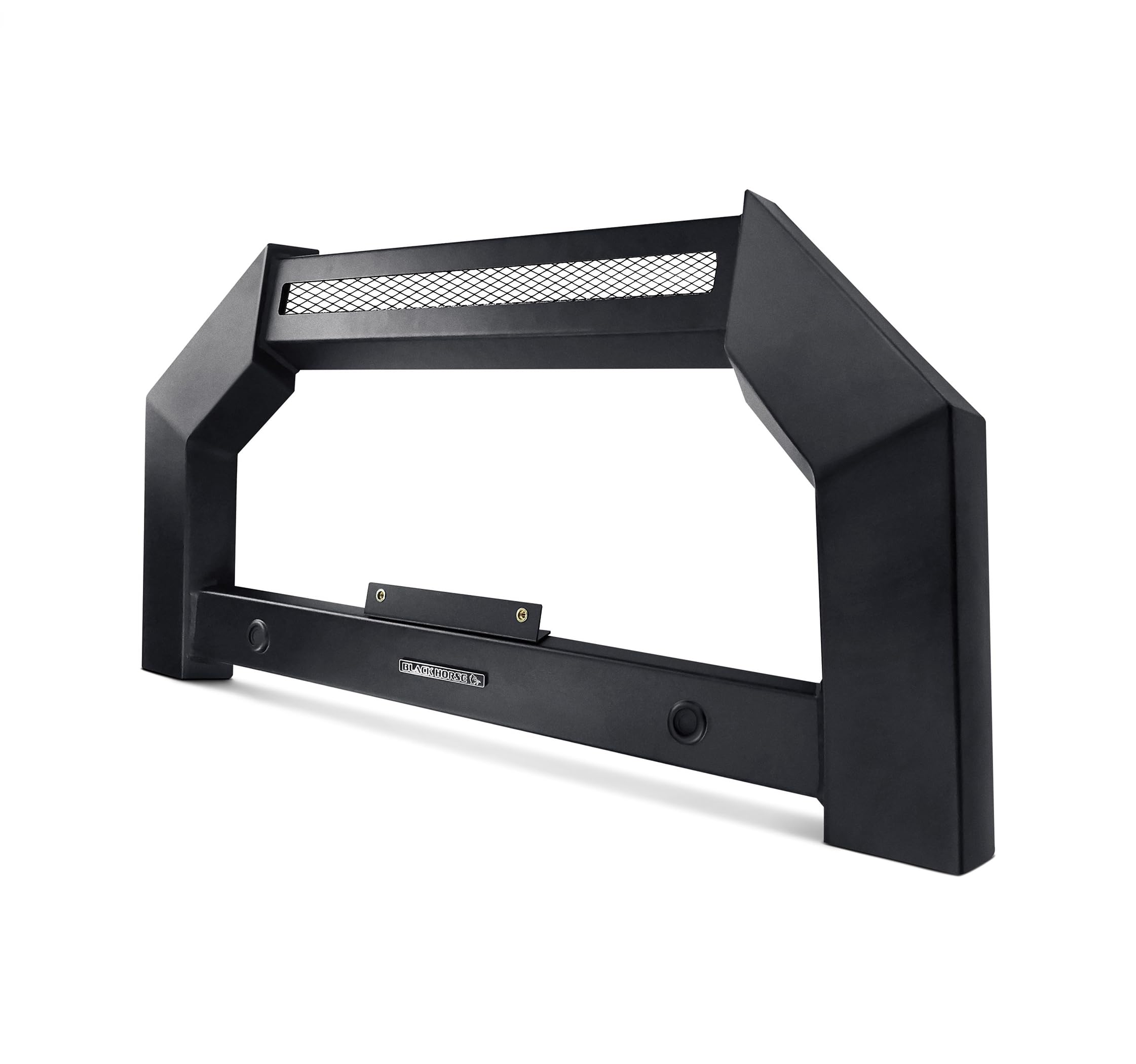 Bull Bar Black Horse Armour No Skid Plate Matte Black Compatible with 2017-2024 Nissan Titan-AB-NI20-NL