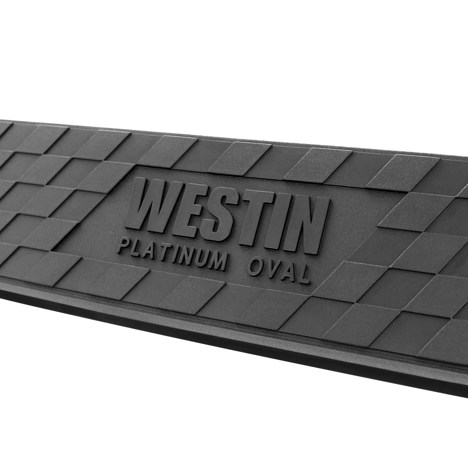 Platinum 4 Oval Nerf Bars Westin fits 2019-2025 Silverado Sierra 1500 Crew Cab (Exc 2019 Silverado LD/Sierra 1500 Limited) Black Pair