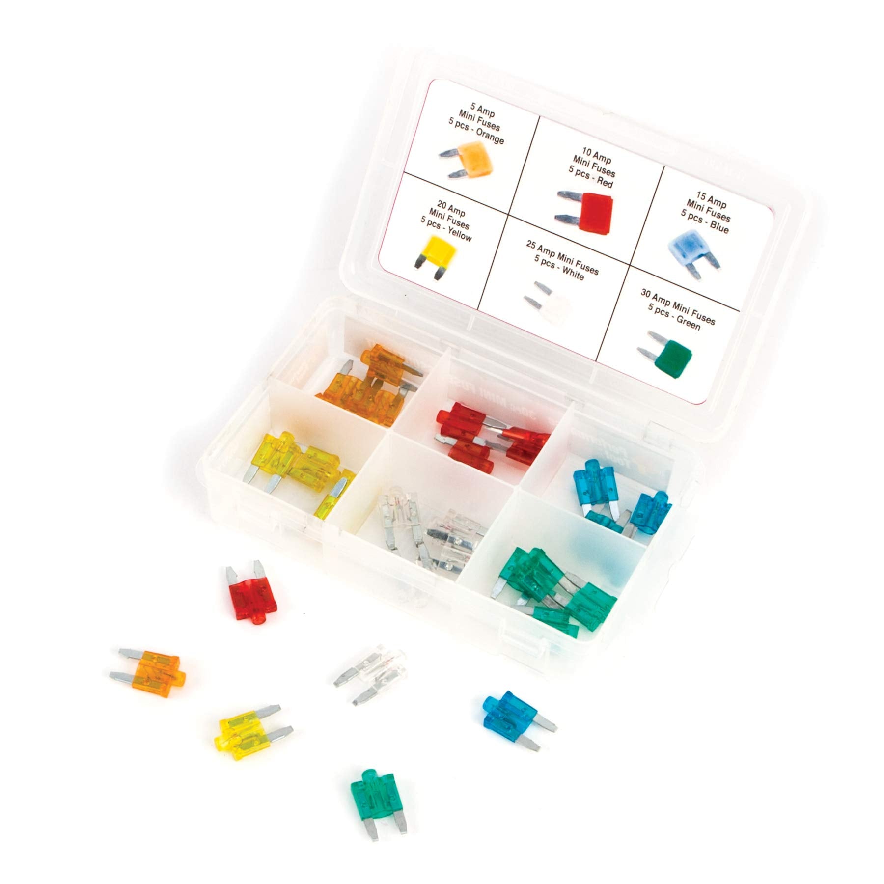 Mini Fuse Assortment Performance Tool W5377, 30-Piece