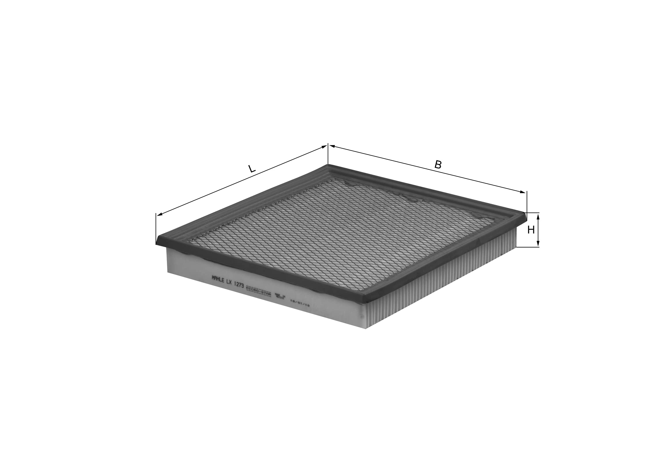 Air Filter MAHLE LX 1273