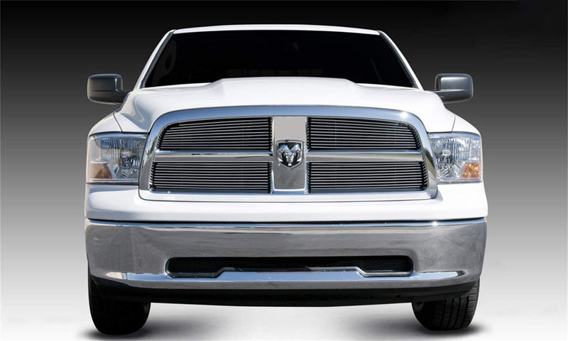 Horizontal T-Rex 21456 Aluminum Polished Finish Billet Grille Overlay for Dodge Ram Pickup 1500